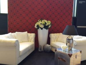 Chesterfield White 2er Sofa 5